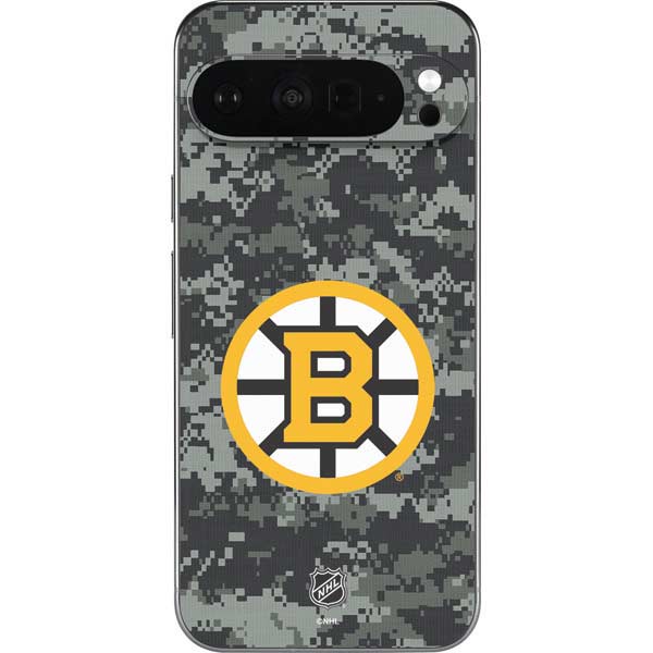 NHL Boston Bruins Camo Google Pixel 9 Pro XL Skin