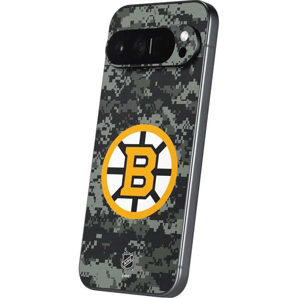 NHL Boston Bruins Camo Google Pixel 9 Pro XL Skin