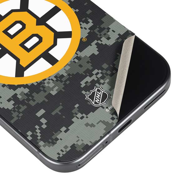 NHL Boston Bruins Camo Google Pixel 9a Skin