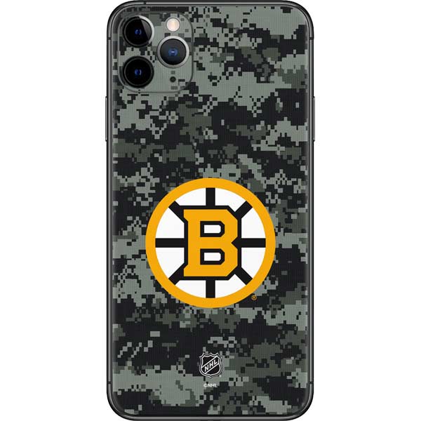 NHL Boston Bruins Camo iPhone 11 Pro Max Skin