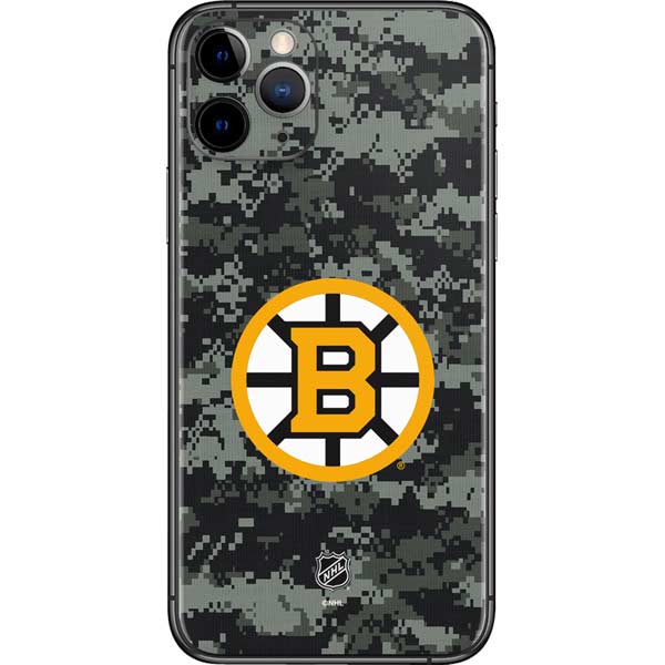 NHL Boston Bruins Camo iPhone 11 Pro Skin