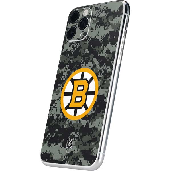 NHL Boston Bruins Camo iPhone 11 Pro Skin
