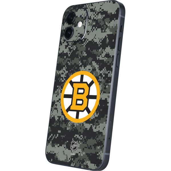 NHL Boston Bruins Camo iPhone 12 Skin