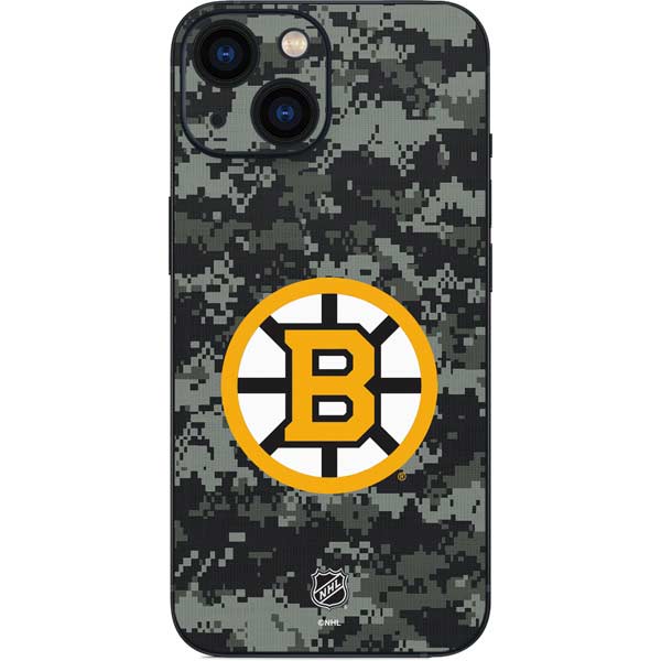 NHL Boston Bruins Camo iPhone 13 Mini Skin