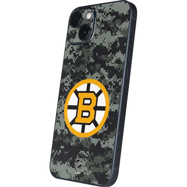 NHL Boston Bruins Camo iPhone 13 Skin
