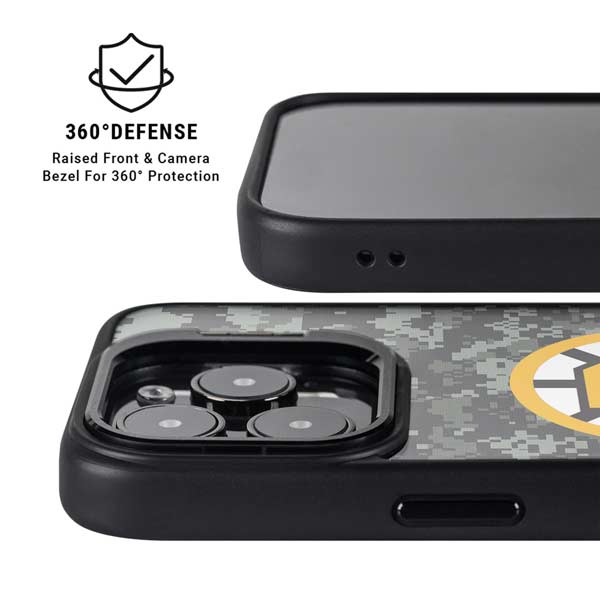 NHL Boston Bruins Camo iPhone 14 Pro Kickstand Case