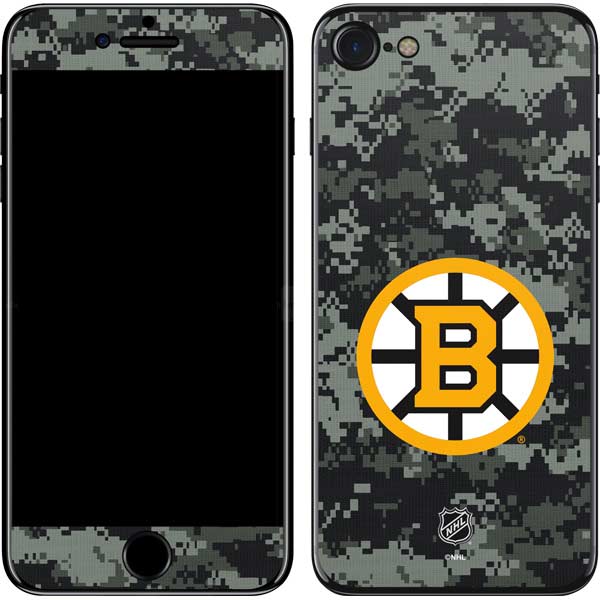 NHL Boston Bruins Camo iPhone SE (2nd & 3rd Gen) Skin