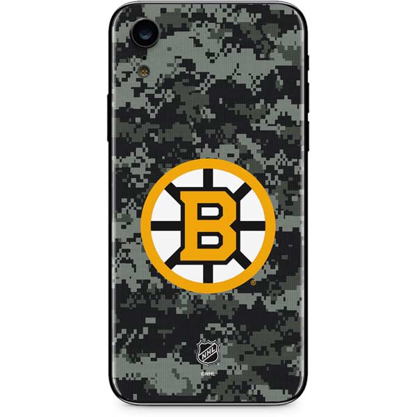 NHL Boston Bruins Camo iPhone XR Skin