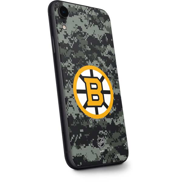 NHL Boston Bruins Camo iPhone XR Skin
