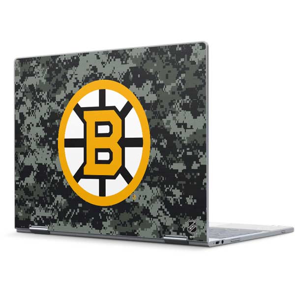 NHL Boston Bruins Camo Pixelbook Skin