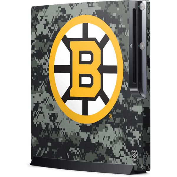 NHL Boston Bruins Camo Playstation 3 & PS3 Slim Skin