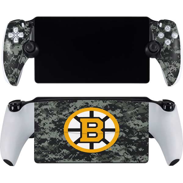 NHL Boston Bruins Camo PlayStation Portal Remote Player Skin
