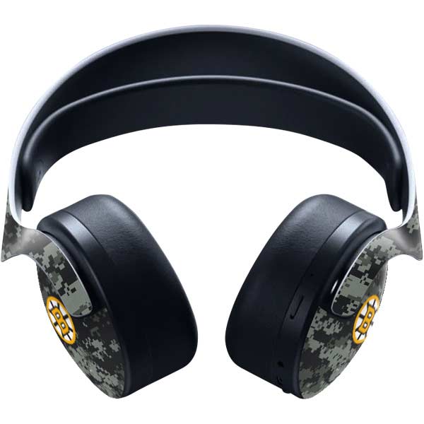 NHL Boston Bruins Camo PULSE 3D Wireless Headset for PS5 Skin