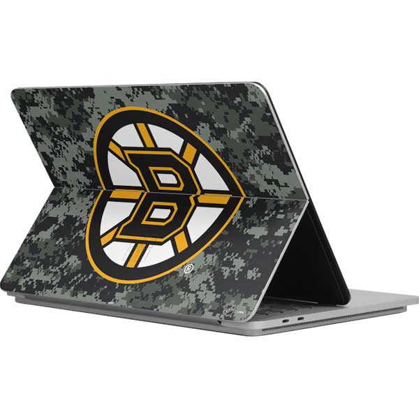 NHL Boston Bruins Camo Surface Laptop Studio Skin