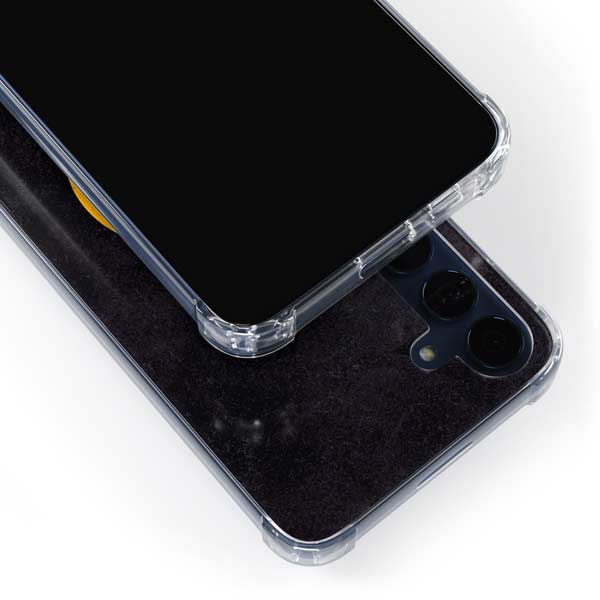 NHL Boston Bruins Distressed Galaxy A35 5G Clear Case