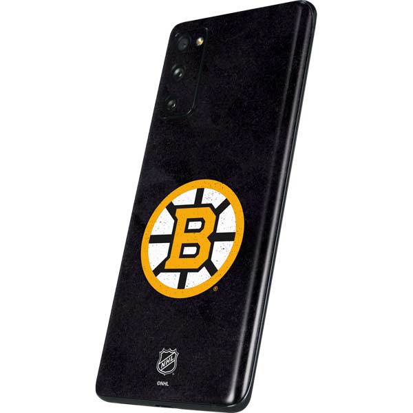 NHL Boston Bruins Distressed Galaxy S20 Fan Edition Skin