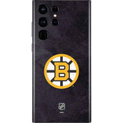 NHL Boston Bruins Distressed Galaxy S22 Ultra Skin