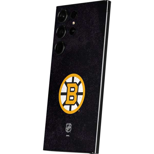 NHL Boston Bruins Distressed Galaxy S24 Ultra Skin