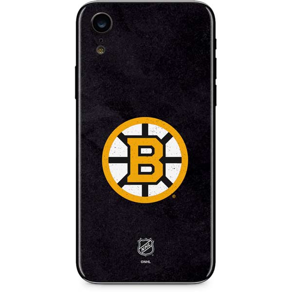 NHL Boston Bruins Distressed iPhone XR Skin