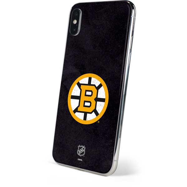 NHL Boston Bruins Distressed iPhone XS Skin