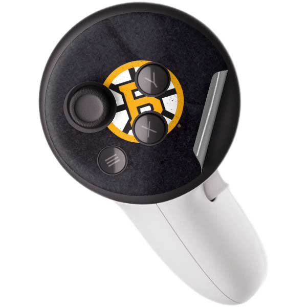 NHL Boston Bruins Distressed Meta Quest 3S Skin