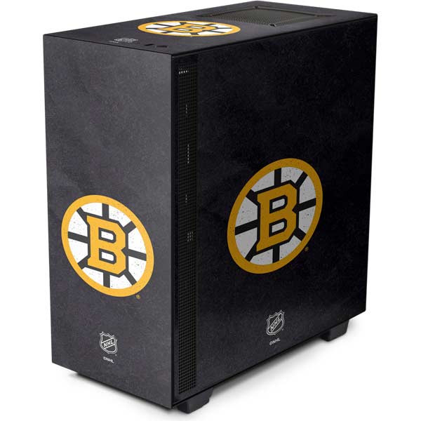 NHL Boston Bruins Distressed NZXT H510 Compact ATX Mid-Tower Case Skin