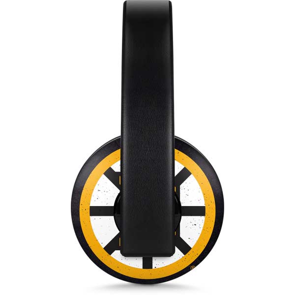 NHL Boston Bruins Distressed PlayStation 4 Gold Wireless Headset Skin