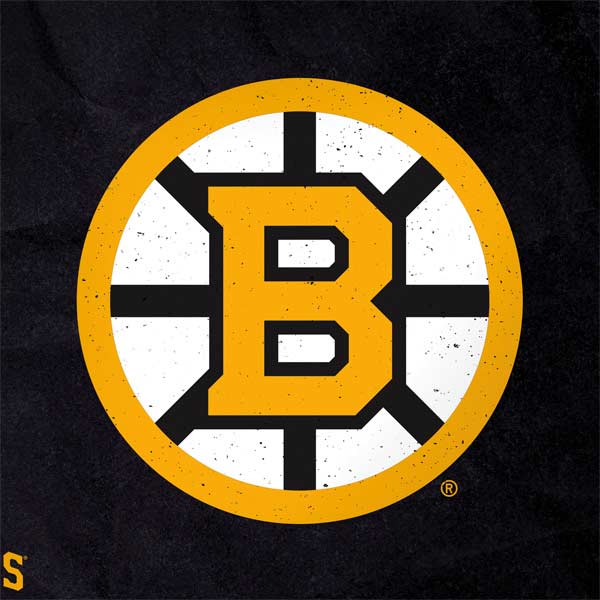 NHL Boston Bruins Distressed PlayStation 4 Gold Wireless Headset Skin