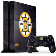 NHL Boston Bruins Distressed PS4 Console and Controller Bundle Skin