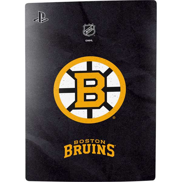 NHL Boston Bruins Distressed PS5 Digital Edition Bundle Skin
