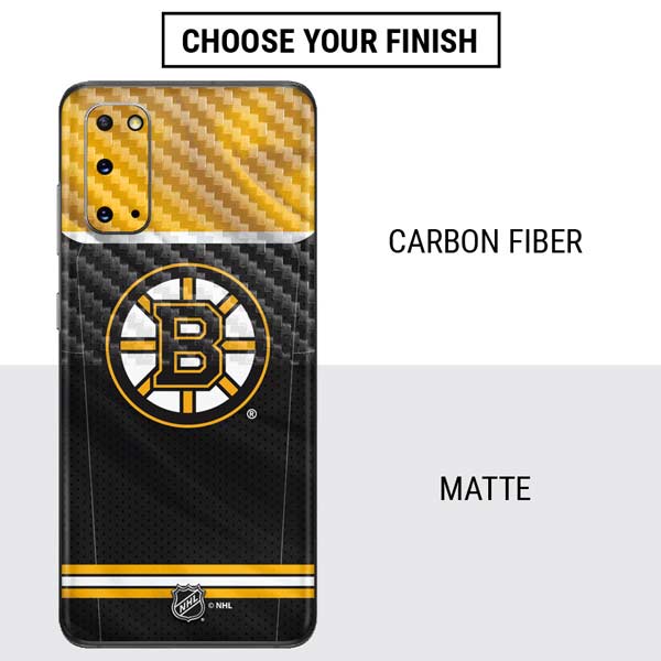 NHL Boston Bruins Home Jersey Galaxy S20 Skin