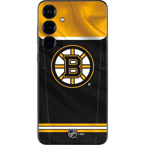 NHL Boston Bruins Home Jersey Galaxy S25 Skin