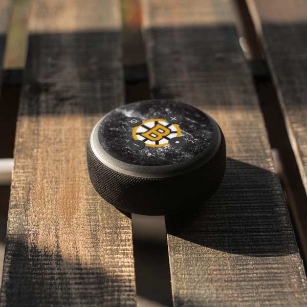 NHL Boston Bruins Iced Amazon Echo Dot Skin