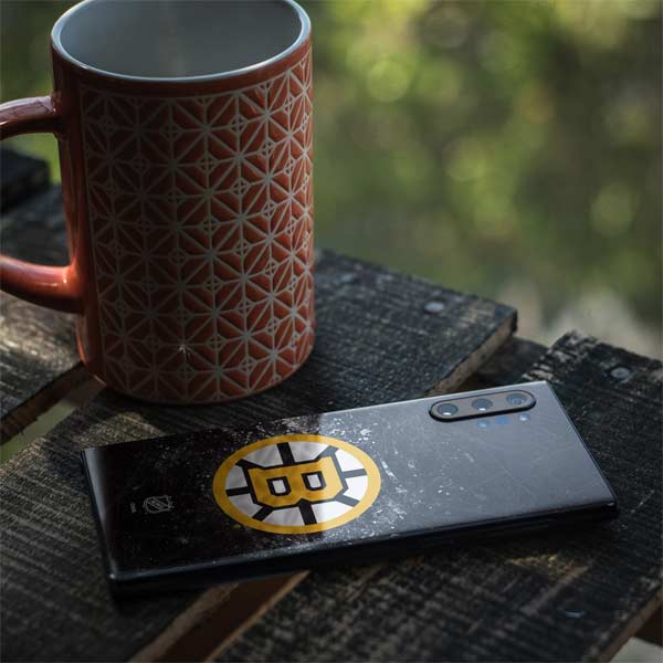 NHL Boston Bruins Iced Galaxy Note 10 Plus Skin