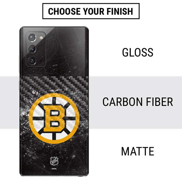 NHL Boston Bruins Iced Galaxy Note20 5G Skin