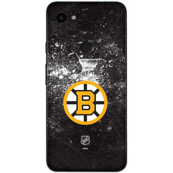 NHL Boston Bruins Iced Google Pixel 3a Skin