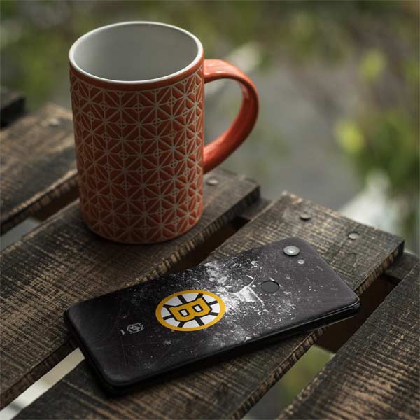 NHL Boston Bruins Iced Google Pixel 3a Skin