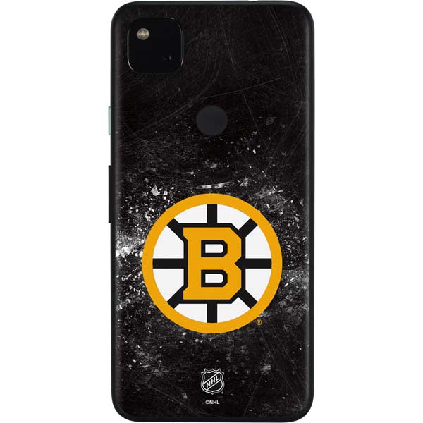 NHL Boston Bruins Iced Google Pixel 4a Skin