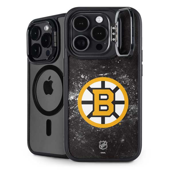 NHL Boston Bruins Iced iPhone 14 Pro Kickstand Case