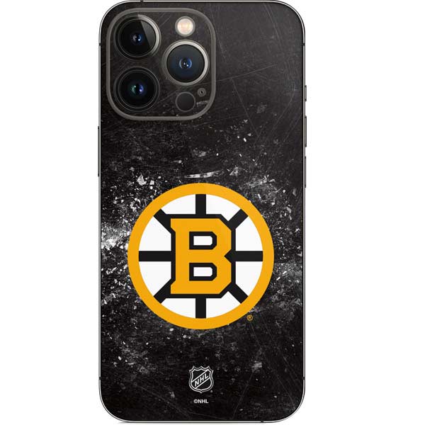 NHL Boston Bruins Iced iPhone 15 Pro Skin