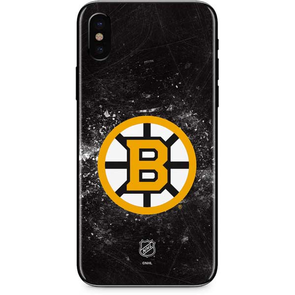 NHL Boston Bruins Iced iPhone X Skin