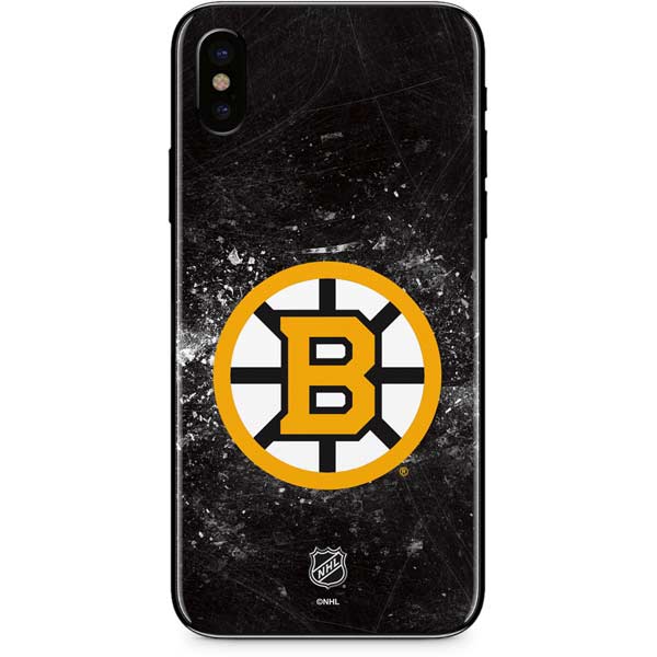 NHL Boston Bruins Iced iPhone XS Skin