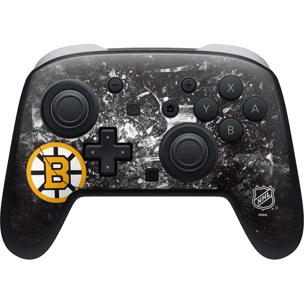 NHL Boston Bruins Iced Nintendo Switch 2 (2025) Pro Controller Skin
