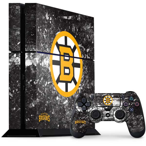 NHL Boston Bruins Iced PS4 Console and Controller Bundle Skin