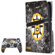 NHL Boston Bruins Iced PS5 Pro Disk Bundle  Skin