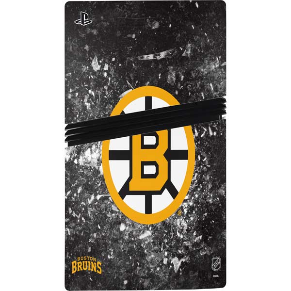 NHL Boston Bruins Iced PS5 Pro Disk Bundle  Skin