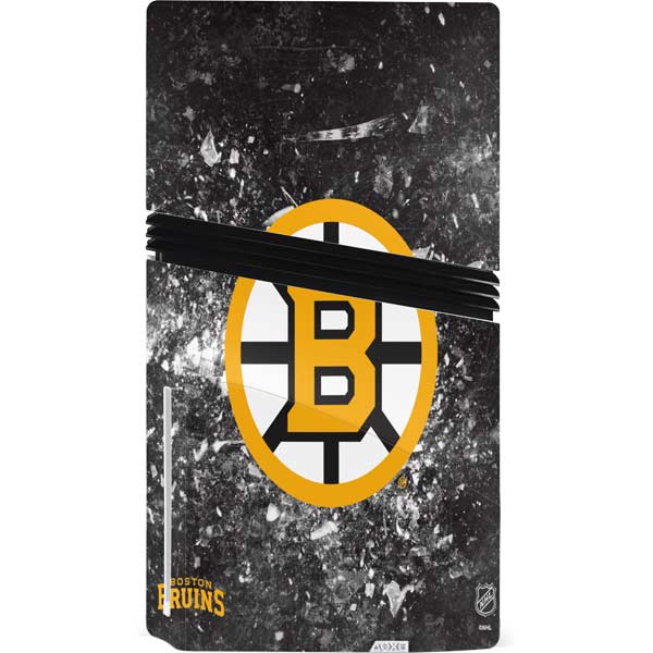 NHL Boston Bruins Iced PS5 Pro Disk Bundle  Skin