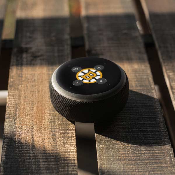 NHL Boston Bruins Jersey Amazon Echo Dot Skin