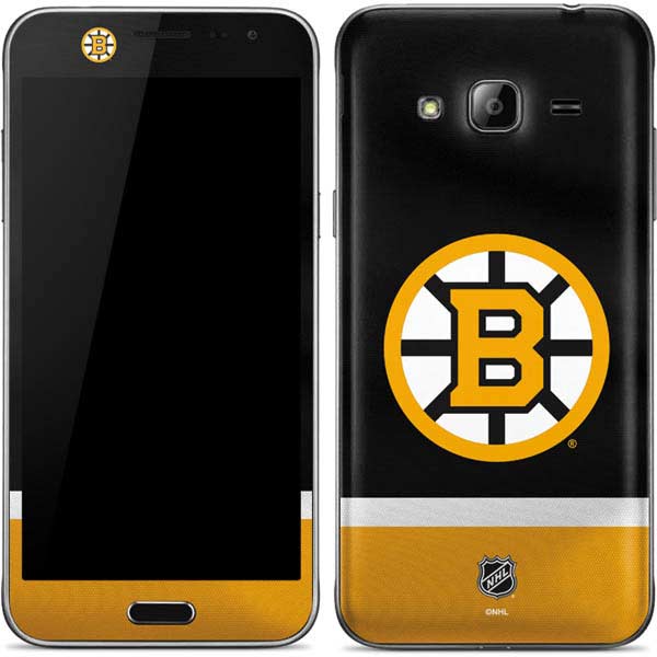 NHL Boston Bruins Jersey Galaxy J3 Skin