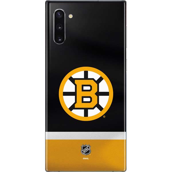 NHL Boston Bruins Jersey Galaxy Note 10 Skin